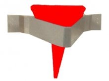 Pit Products Triangular Funnel Holder