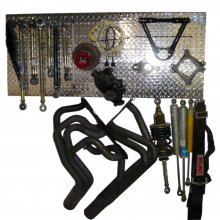 Pit Products Diamond Plate Pegboard