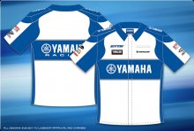 [DISCONTINUED] Factory Yamaha Pit Shirt - White