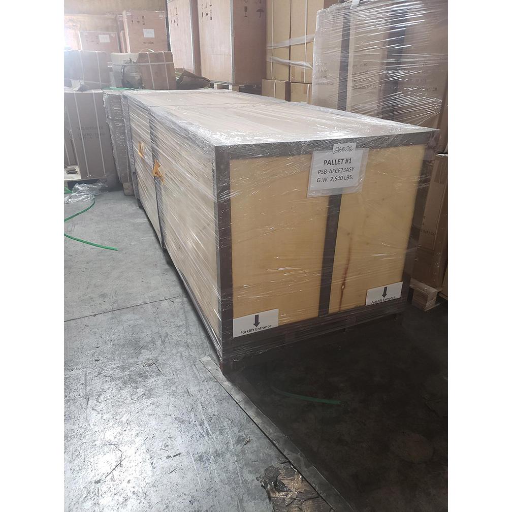 Cross Flow Paint Booth Box Exhaust